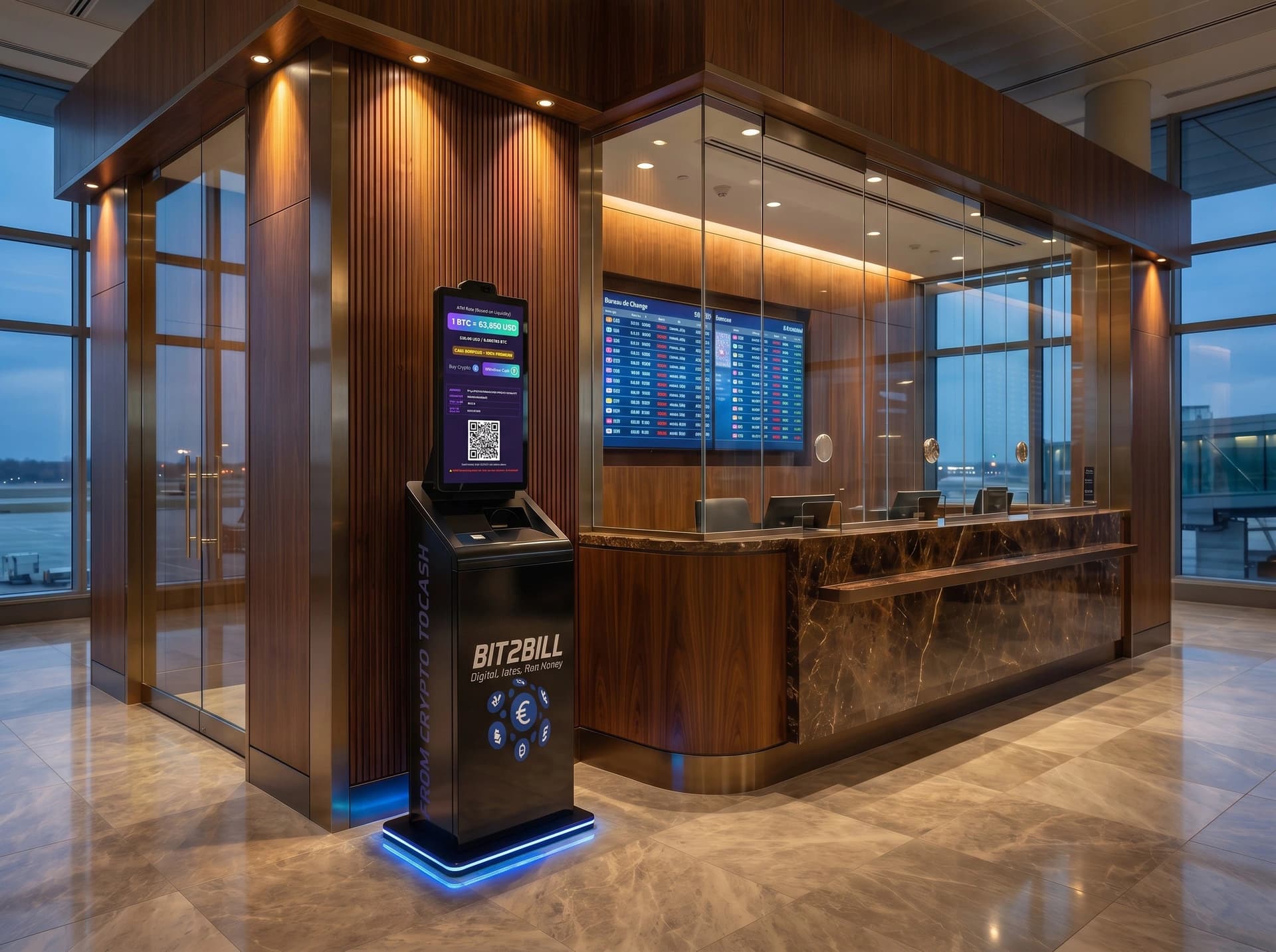 Crypto Exchange Kiosk deployment