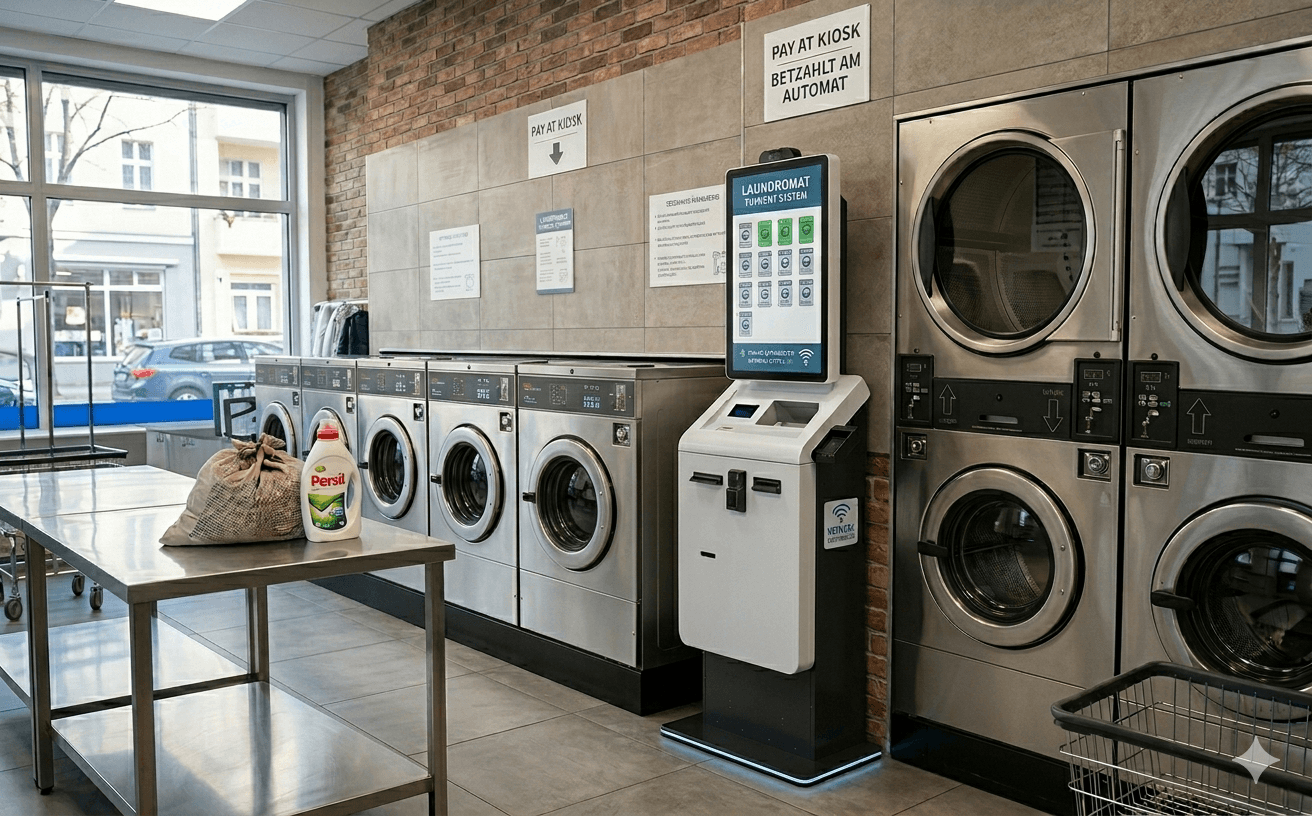 Self-service Laundry Kiosk deployment