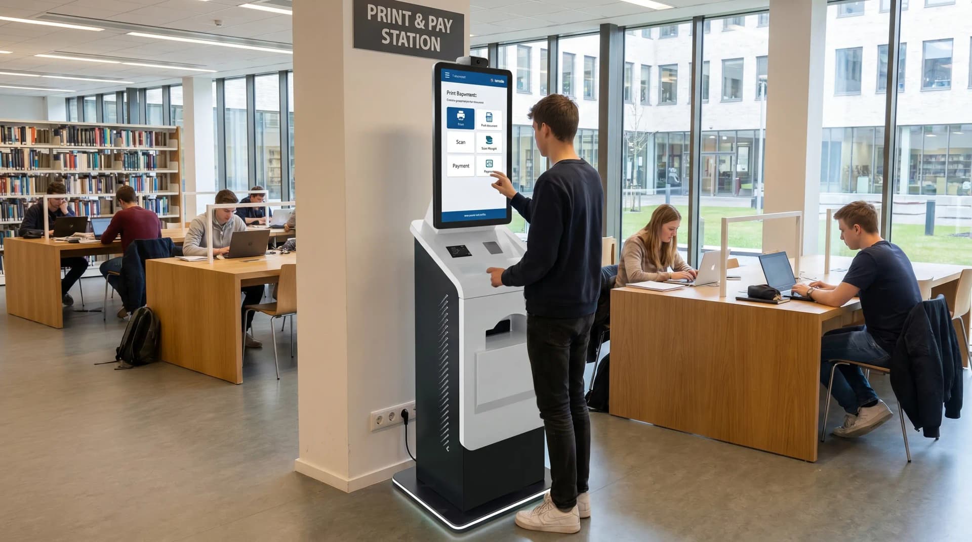 Self-service Printing Kiosk deployment
