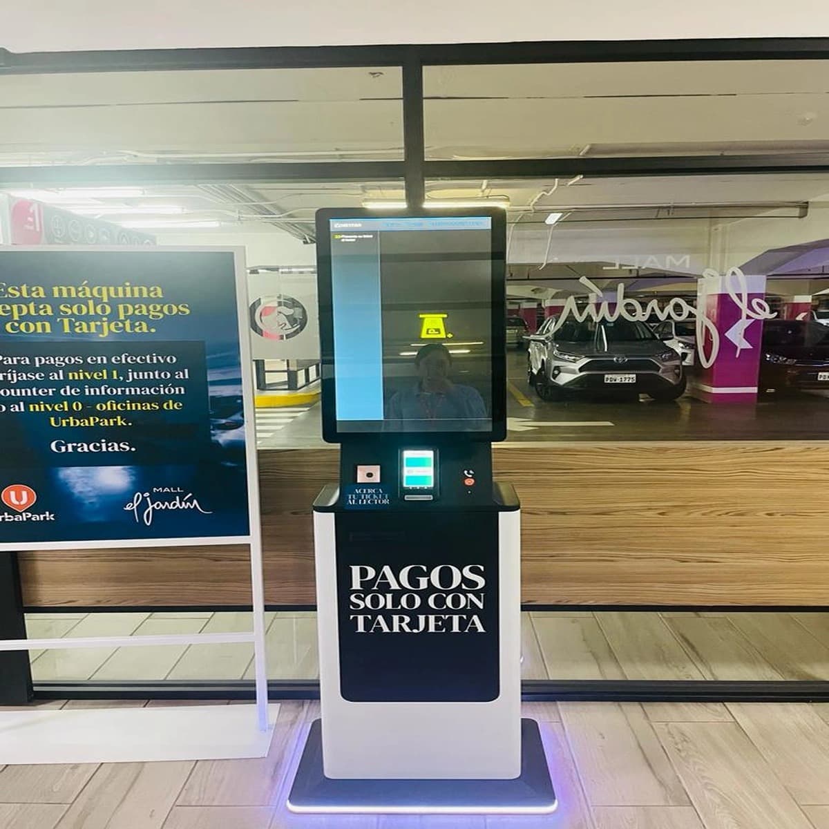 Indoor Parking Kiosk application configuration