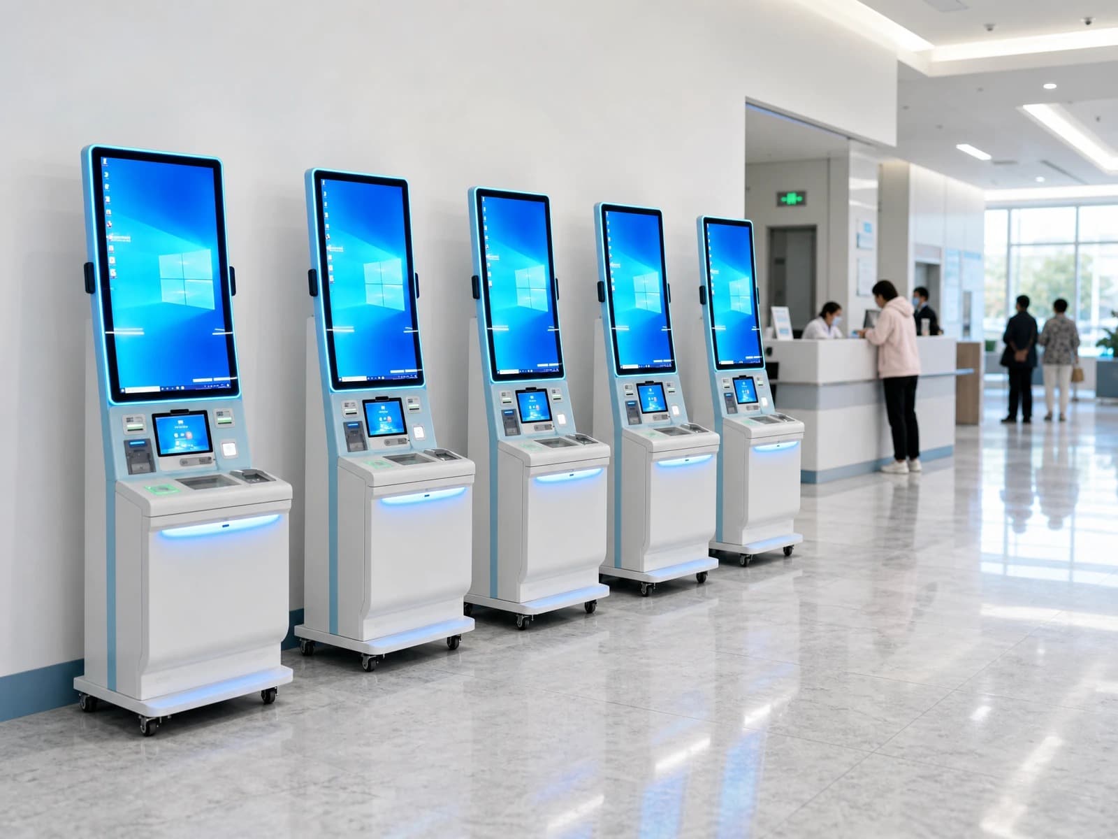 Hospital Self-Service Kiosk deployment