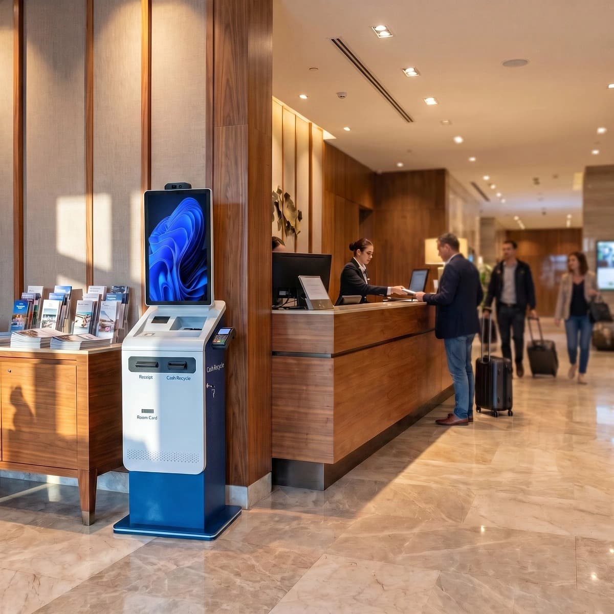 Full Cash Handling Hotel Kiosk application configuration