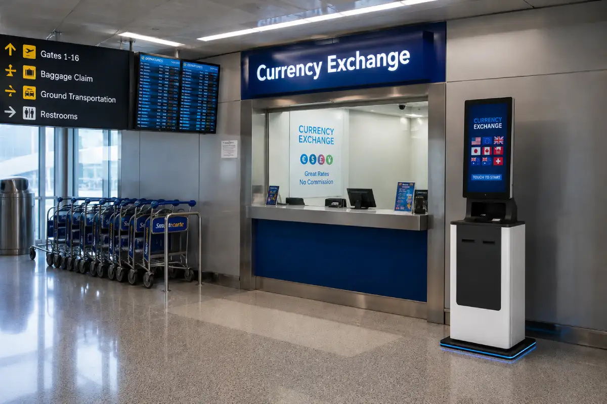 Currency Exchange self-service solution