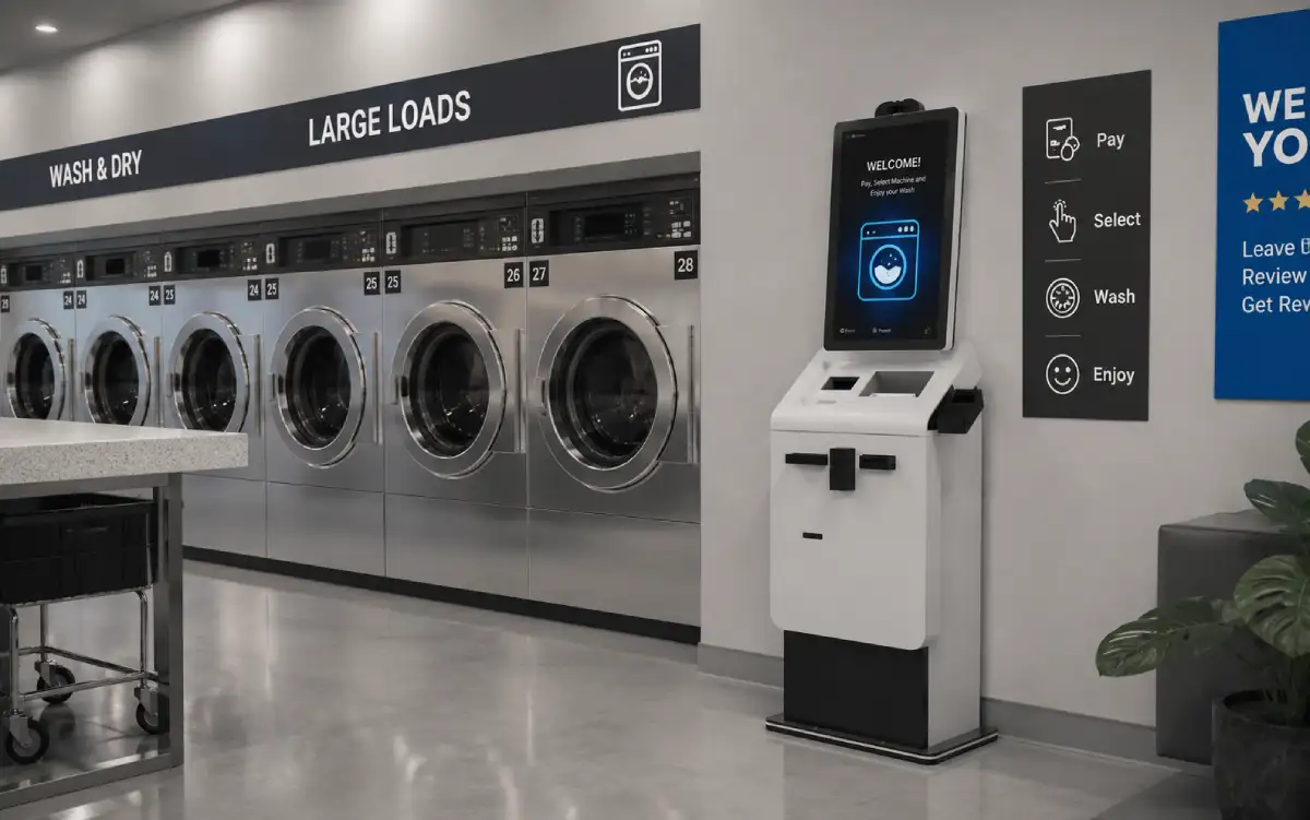 Laundry self-service solution
