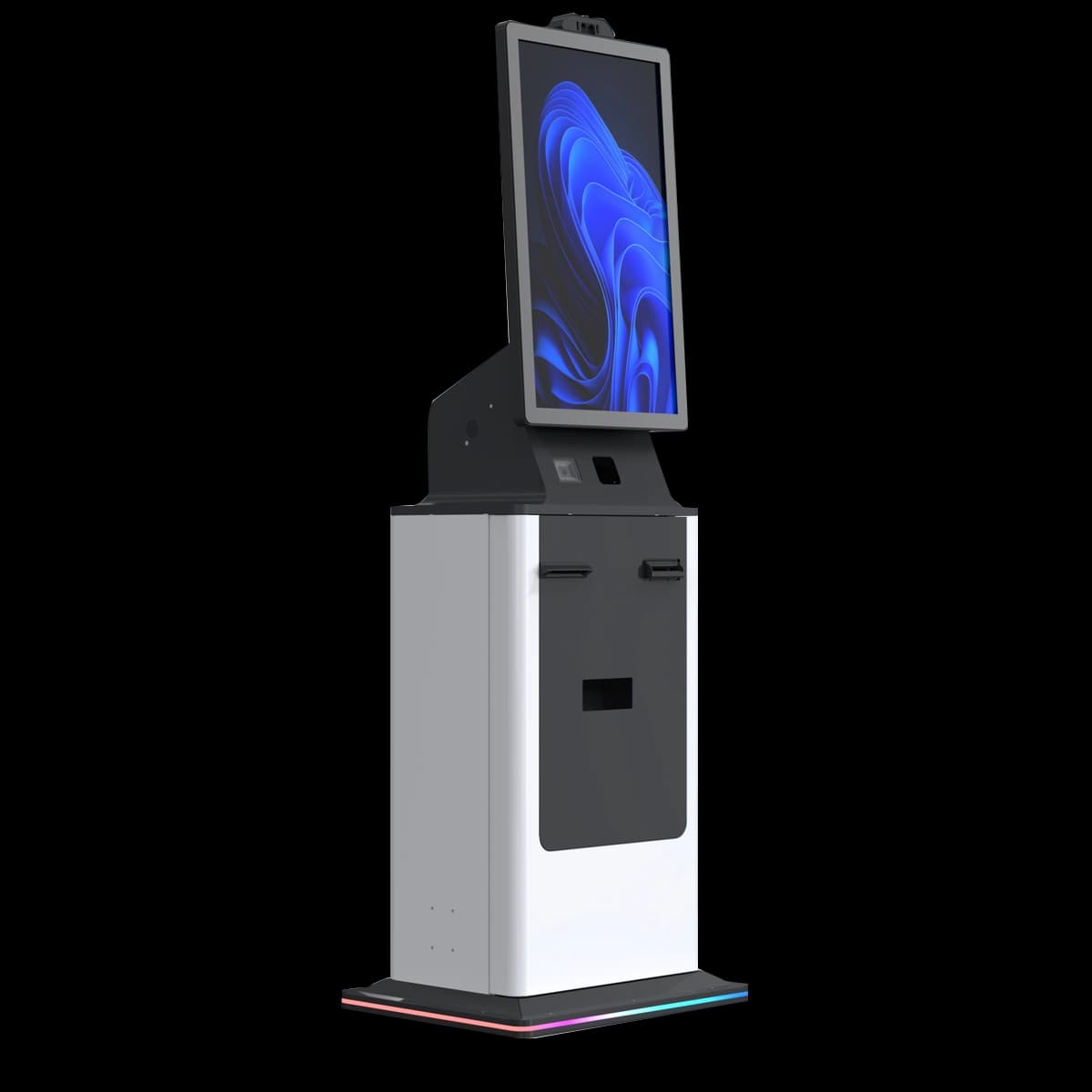 CRTLY D Series single-screen self-service kiosk